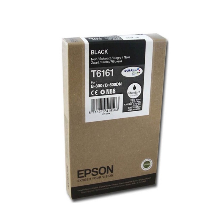 Картридж Epson C13T616100 B300/B500DN черный