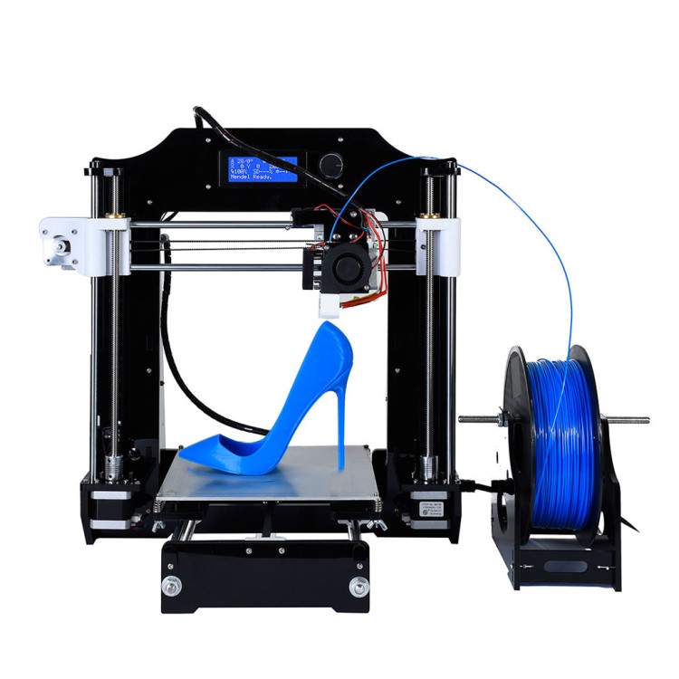 Печать на 3D принтере за 1 метр пластика
