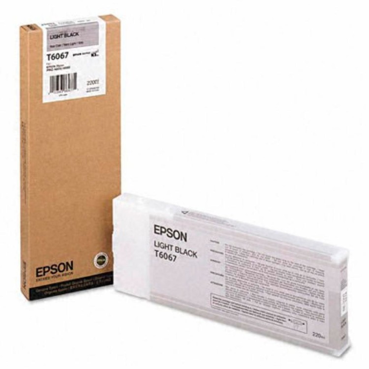 Картридж Epson T6067 Light Black 220 мл (C13T606700)