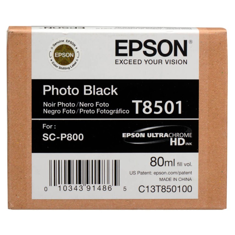Картридж Epson T850100 PhotoBlack C13T850100