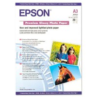 Фотобумага A3 Epson C13S041315 20 Л. 255 Г/М2 Premium Glossy