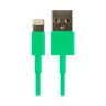 Кабель Smartbuy USB - 8-pin для Apple, цветные, длина 1,2 м, зеленый (iK-512c green)/500