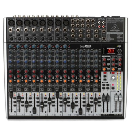 Микширующий усилитель BEHRINGER X2222USB 8 микрофонов