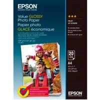 Фотобумага A4 Epson C13S400035  Value Glossy Photo Paper A4 20 sheet, 183 г/м2