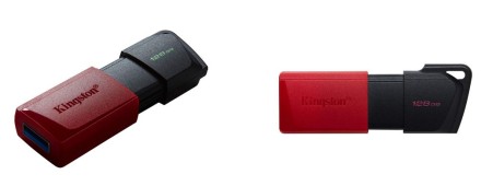 USB-накопитель, Kingston, DTXM/128GB, 128GB, USB 3.2, Красный