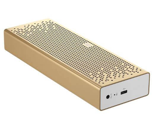 Компактная акустика Xiaomi Mi Speaker золото