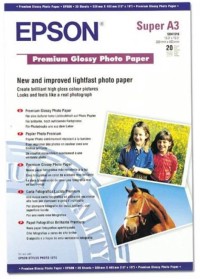 Бумага Epson Premium Glossy Photo Paper, A3+, C13S041316