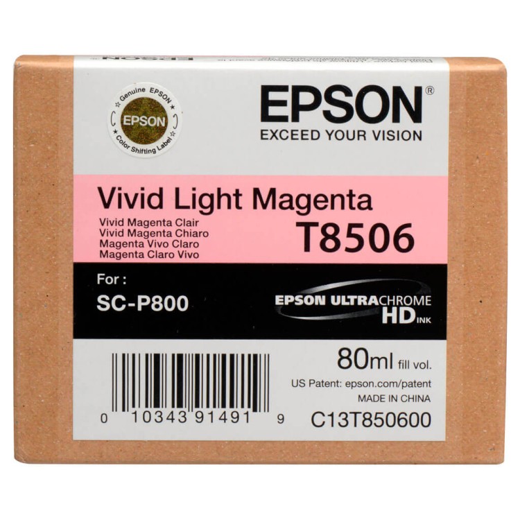 Картридж Epson T850600l V L Magenta C13T850600